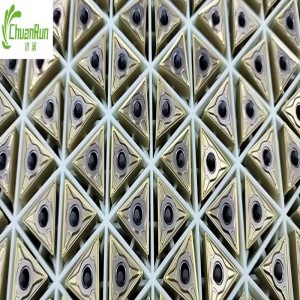 στροφή ένθετα τραχών φινίρισμα χυτοσιδήρου από ανοξείδωτο χάλυβα