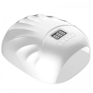 M&R 802Pro Cordless LED LANP NARE LAMP, Wireless Dryer Nail, 72W Επαναφορτιζόμενη λυχνία νυχιών LED, Φορητό λαμπτήρα νυχιών LED με 4 χρονομετρητής και οθόνη LCD Green