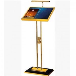 Hotel Restaurant Lobby Brand Display Rack Rack