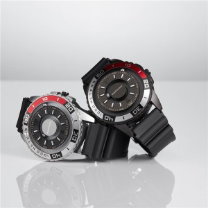 Daniel Gorman GO15 Magnetic Bead Men \\\\ Patternized Creative Sports Watch Cool χωρίς σύνορα σχεδίαση ανοξείδωτου χάλυβα αδιάβροχο ρολόι