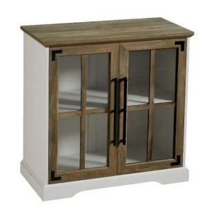 Κουζίνα τραπεζαρία σαλόνι αποθήκευσης μπουφέ, 32 ίντσες, 2 πόρτες διπλό ράφι, σύγχρονο στυλ