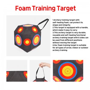 Elongarrow 410033-01 38*38*38cm Στόχοι τοξοβολίας EVA για σκοποβολή στόχου