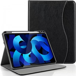 Νέο iPadCase All Inclusive Προστατευτική περίπτωση πολλαπλών γωνιών Εμφάνιση λειτουργικής δερμάτινης θήκης