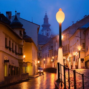 Υπαίθριος κήπος οδήγησε το φως του δρόμου με πόλο, 60W RGB χρώμα αλλαγή όμορφος αδιάβροχο φως δρόμου για κήπο, αίθριο, πάρκο, σχολείο, ...