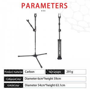 Elongarrow 3K Carbon Bowstand Components για τοξότες