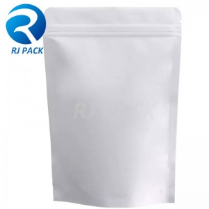 100% ανακυκλώσιμες μεταλλοποιημένες σακούλες με φερμουάρ με φερμουάρ με φερμουάρ