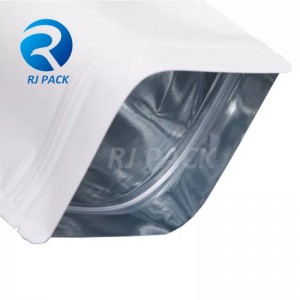 100% ανακυκλώσιμες μεταλλοποιημένες σακούλες με φερμουάρ με φερμουάρ με φερμουάρ