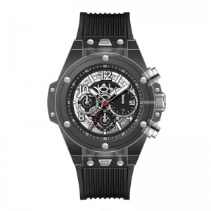 Daniel Gormanrm2209 αυτόματη ακρυλική διαφανή σχεδιασμό ανδρών \\\\\'s quartz Watch Waterproof Men\'s Watch Business Watch Men\'s Watch