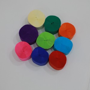 Crepe Paper Streamers- Great Stretch&Εύκολο να στρίψει, για γάμο, γενέθλια, νυφικό ντους, Χριστούγεννα, εσωτερική διασκέδαση πάρτι&Rainbow Decorations