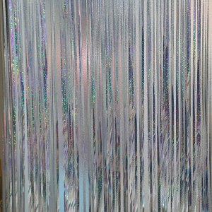 Χονδρική 1*2m Φύλι βροχόπτωσης για πάρτι γενεθλίων Κόμμα Γάμος Διακόσμηση βροχή μεταξωτό μεταξωτό πάρτι βροχής βροχής