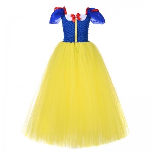 Καλοκαιρινό φόρεμα πριγκίπισσας για κορίτσια χιονιού λευκό cosplay κοστούμι ρουφηξιά παιδικά φόρεμα παιδιά πάρτι γενέθλια φανταχτ...