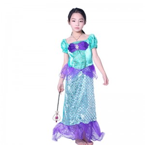 Φόρεμα πριγκίπισσας παιδιών Elsa Anna Sophia Dress Girls Festival Show Dress
