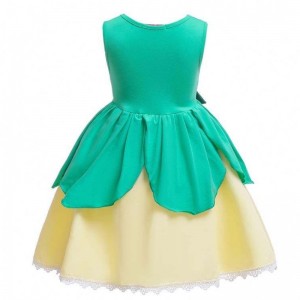 Kids Halloween κοστούμι Tiana κοστούμι πριγκίπισσα και το κοστούμι βάτραχος για τα κορίτσια HCTB-007