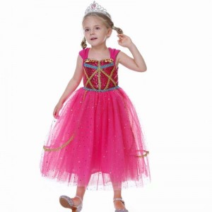 Baige Newjasmine Princess Dress Halloween Cosplay κοστούμι Παιδιά πάρτι φόρεμα BX8140