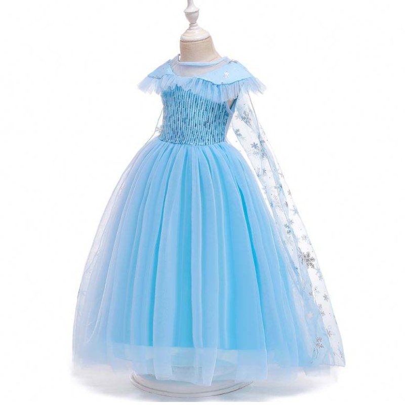 Χονδρική νέα παιδική ένδυση Elsa πριγκίπισσα φόρεμα παιδικά κοστούμια φορέματα κορίτσια