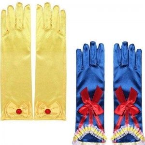 Κορίτσια αξεσουάρ Snow White Cosplay Dress Up Printed and Bow Birthday Pretty Party Gift BXPS