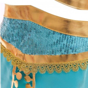 Aladdin Jasmine κοστούμι Παιδιά Παιδικά κορίτσια Jasmine Princess Costumes Halloween Party Belly Dance for Children Girls Cosplay