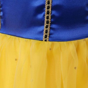 Πριγκίπισσα φόρεμα κοστούμι λευκό χιόνι cosplay πάρτι φόρεμα κορίτσια αποκριές prom παιδιά φορούν