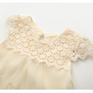 Καλοκαίρι κέντημα κορίτσι δαντέλα φόρεμα ηλικία 2-12 πριγκίπισσα φορέματα παράνυμφος πάρτι λουλουδιών κορίτσια φόρεμα