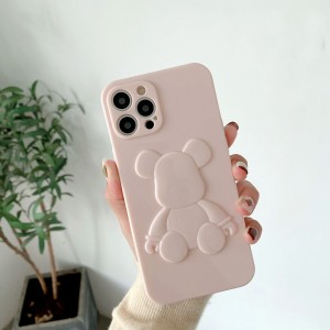 Το νέο προϊόν είναι κατάλληλο για το Apple iPhone13Pro Leather Bear Solid Color Mobile Phone Case, η αναβάθμιση του φακού με πλήρη προστασία από γρατζουνιές, ...