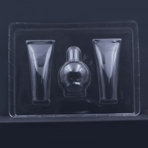 Προσαρμοσμένο κενό που σχηματίζει καλλυντική πλαστική φουσκάλωση δίσκου συσκευασίας