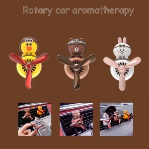 Car μενταγιόν Air Outlet Aromatherapy Pilot Propeller Bear, Κουνέλι, Air Freshener Auto Parts