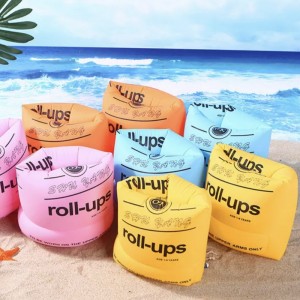 φουσκωτό δακτύλιο κολύμβησης που εκτοξεύει μανίκι φουσκωτό δακτύλιο βραχίονα