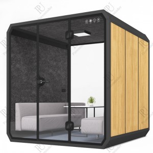 PUREMINDER XL μέγεθος Soundproof Booth Ιδιωτική φορητή σιωπή για συνεδρίαση στο σπίτι και το γραφείο