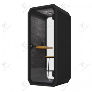 Το μέγεθος του PureMinder S Soundproof Booth ιδιωτική φορητή απορρήξη σιωπή για υπαίθρια εφαρμογή