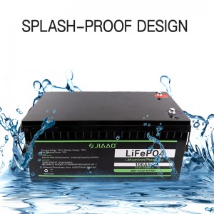 Πακέτο μπαταριών σιδήρου λίθιου Ελαφρύ πακέτο μπαταριών 25 μακράς διάρκειας ζωής κύκλων μπαταριών για το τροχόσπιτο Λεπτομέρειες: