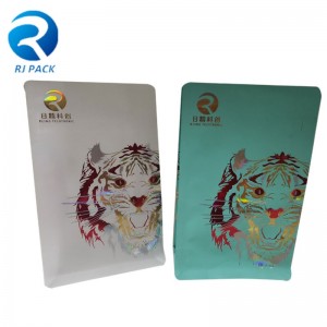 Τσέπη φερμουάρ επίπεδη σάκους κάτω με σφράγιση υπεριώδους