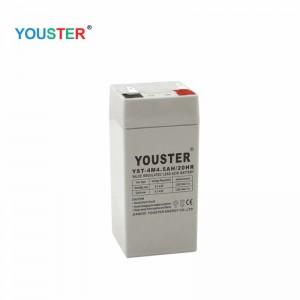 4Επαναφορτιζόμενη σφραγισμένη όξινη μπαταρία μολύβδου για τις ελαφριές και μικρές κλίμακες βάρους των οδηγήσεων