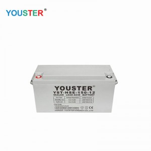 Youster AGM Deep Cycle Gel Gel Lead Acid Inverter 12V200AH Αποθήκευση Gel Solar Battery για οικιακή χρήση