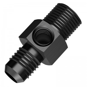 Αρσενική φωτοβολίδα στο ευθύ αργιλίου προσαρμοστών συναρμολογήσεων σωλήνων 1/4\\\