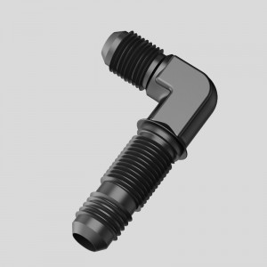 90 βαθμού αρσενικός προσαρμοστής συναρμολόγησης καυσίμων χύδην κεφαλής Αλουμίνιο