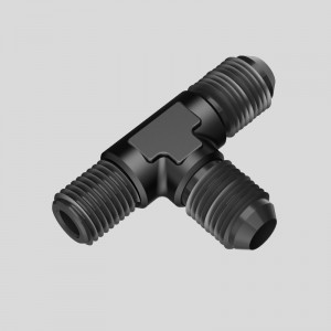 Αρσενικός προσαρμοστής συναρμολογήσεων Τ μπλουζιών φωτοβολίδων Αλουμίνιο σωλήνα καυσίμου