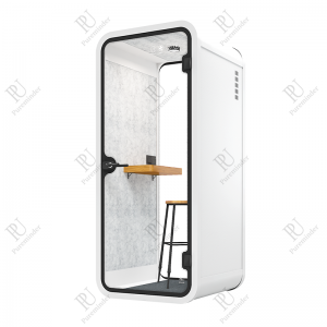 Κινητός ηχομονωμένος ακουστικός θάλαμος συσκέψεων ηχομονωμένος τηλεφωνικός θάλαμος γραφείων για τους ιδιωτικούς θάλαμους γραφ...