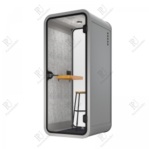 Κινητός ηχομονωμένος ακουστικός θάλαμος συσκέψεων ηχομονωμένος τηλεφωνικός θάλαμος γραφείων για τους ιδιωτικούς θάλαμους γραφ...