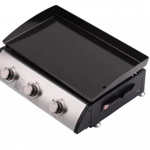 Υψηλής ποιότητας κουζίνα ανοξείδωτο μαγείρεμα ψησίματος χάλυβα επιτραπέζια κορυφή καυστήρα αερίου φορητή σχάρα μπάρμπεκιου