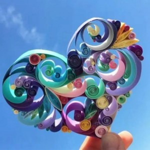 Χρωματισμένη λωρίδα χαρτιού