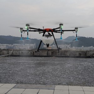 6 Άξονας 30L Λιπάσματα Drone Agricultural Sprone Γεωργία