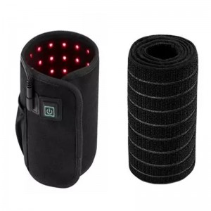 Oabes Red Light Therapy Pad για ανακούφιση πόνου πλήρους σώματος, LED 660nm ＆ 850Nm Wearable Wrap Deep Therapy ιμάντα με λειτουργία χρονοδιακόπτη