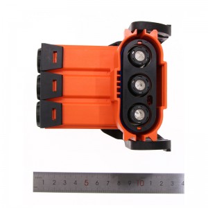 Νέα ενεργειακά οχήματα Υψηλή σύνδεση ρεύματος 200A 3 Pin Elbow Plug Handle Connector