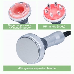 7 Σε 1 μηχάνημα αδυνατίσματος κενού υπερηχητικών κατιόντων, μηχάνημα μασάζ μηχάνημα σώματος σχηματισμού προσώπου προσώπου δερμα...