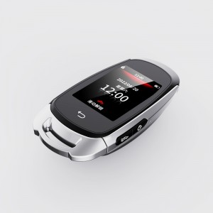 Έξυπνο πλήκτρο αυτοκινήτου τηλεχειριστηρίου, Smart Automobile Key Upgrade Keyless Entry Συμβατό με τον κινητήρα Push Start, LCD Εμφάνιση αυτόματης κλειδα...