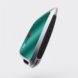 Smart LCD Κλειδί αυτοκινήτου, αναβάθμιση καταχώρησης κλειδιού, πράσινο αυτοκίνητο κλειδαριά auto lock&Ξεκλείδωμα απομακρυσμένου εκκινη...