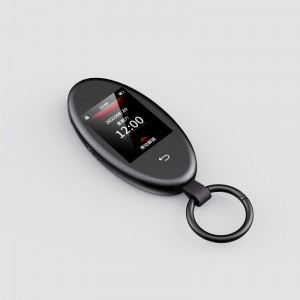 Smart LCD Screen Touch Key Car, Αναβάθμιση καταχώρησης χωρίς κλειδί, μοβ κλειδί αυτοκινήτου Auto Lock&Ξεκλείδωμα απομακρυσμένου εκκινητή αυτοκινή...