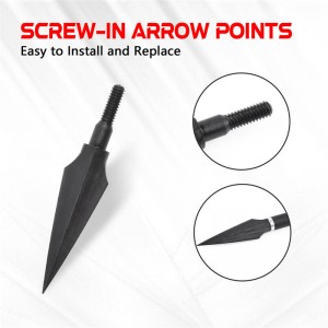 Elongarrow 125 Grain Archery Arrowhead Broadhead για άνθρακα βέλος