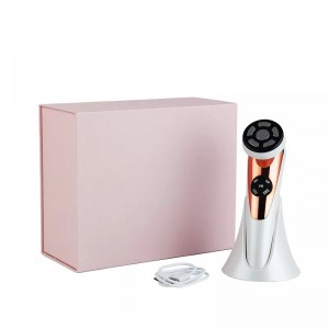 EMS Hot Cold Photon Beauty Instrument Face Skinwhiten Lift Conpsess Face-Lift Beauty Tool USB Φορητό ηλεκτρικό μασάζ προσώπου, Εισαγωγή προσώπου Καθαρισμός του δέρματος Σ...