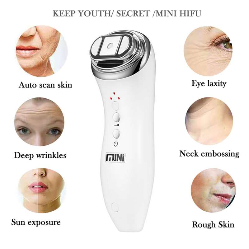 2022 Νέο φορητό μηχάνημα HIFU για το πρόσωπο Mini HIFU Device Brem Up Hifu Facial Machine Γυναίκες